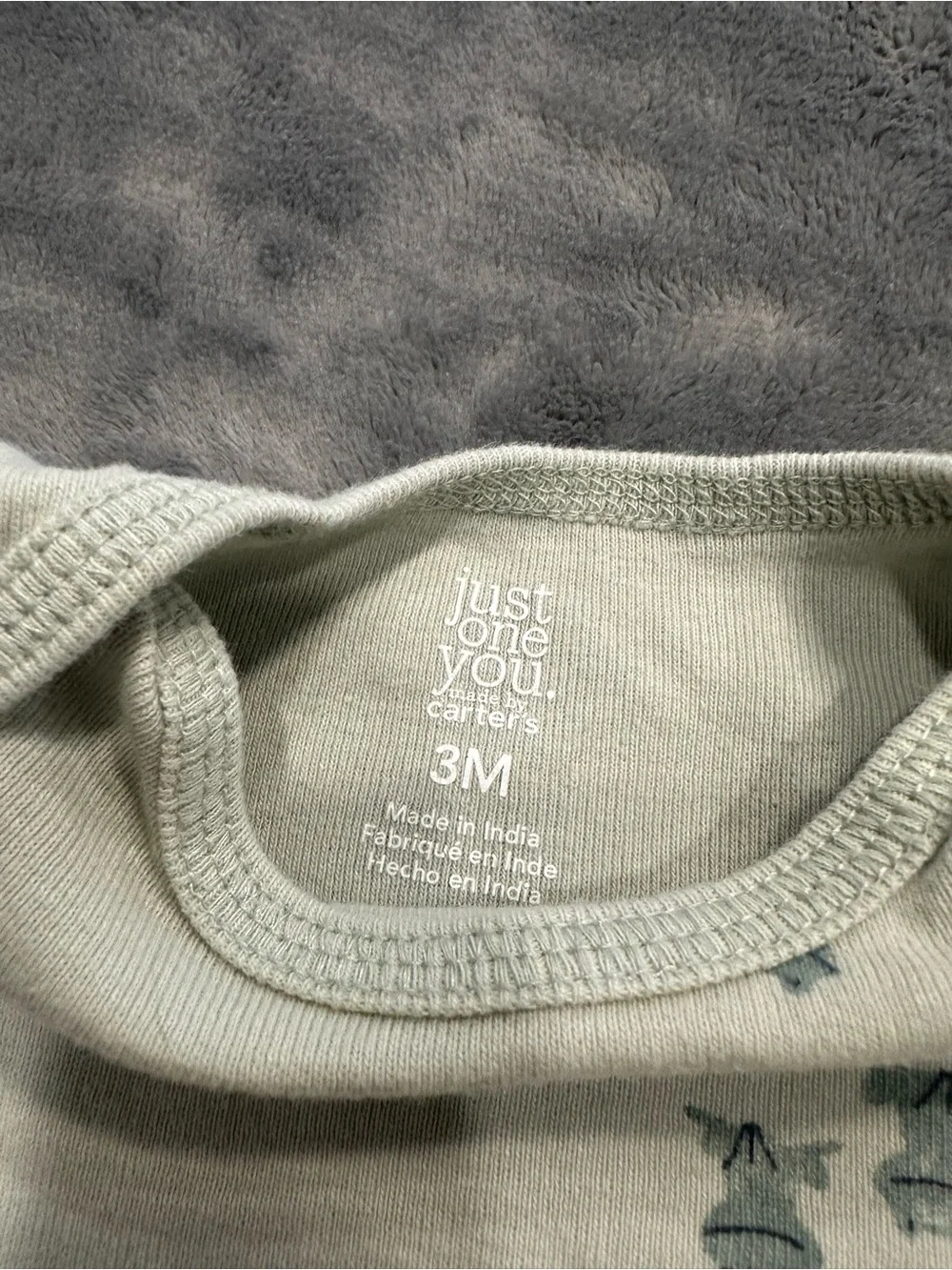 Unbranded Kids Short-Sleeve Bodysuit Trio - Green, Gray, Teal
